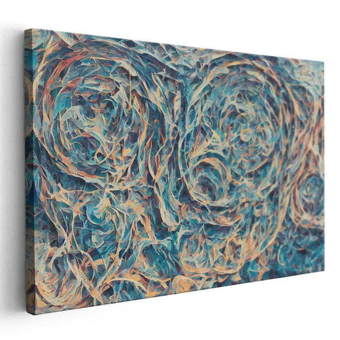 Whispers Of Color Dreams: Mesmerizing Abstract Expressionist Canvas Art