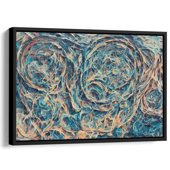 Whispers Of Color Dreams: Mesmerizing Abstract Expressionist Canvas Art