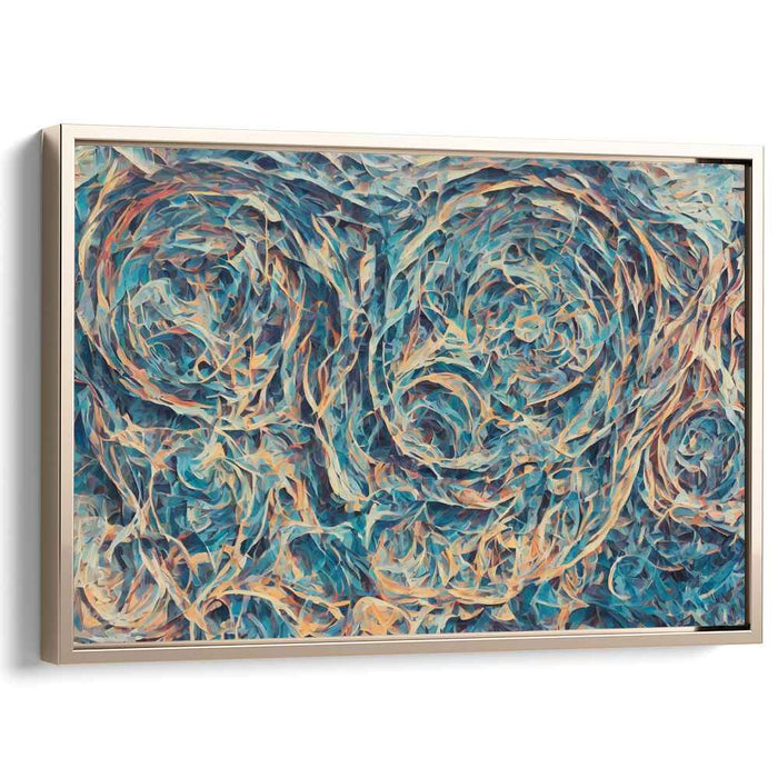 Whispers Of Color Dreams: Mesmerizing Abstract Expressionist Canvas Art