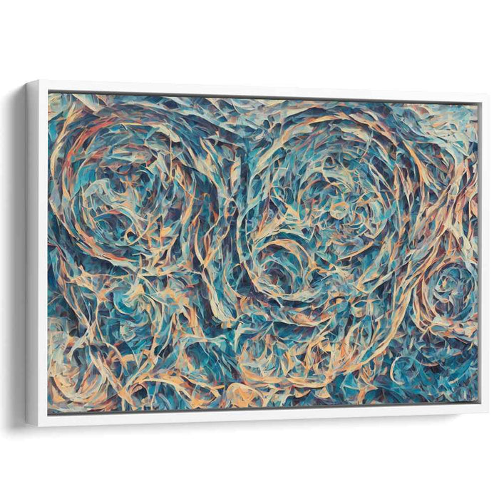 Whispers Of Color Dreams: Mesmerizing Abstract Expressionist Canvas Art