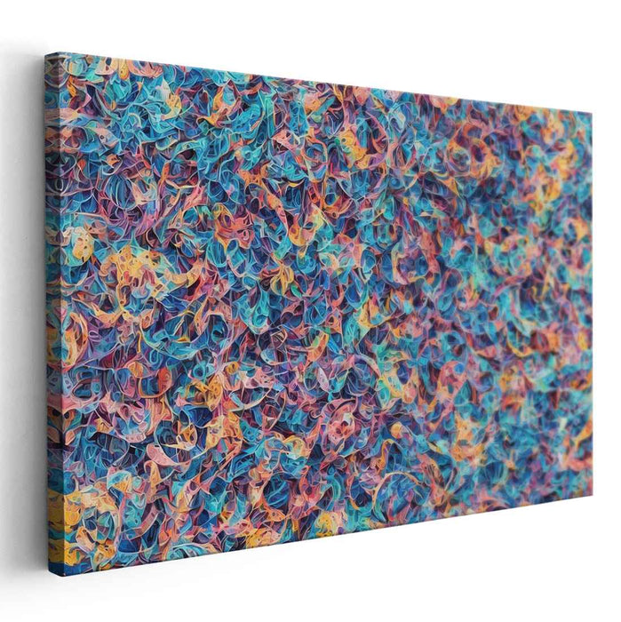 Pastel Cubism Circles #118