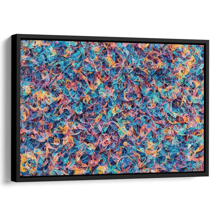 Pastel Cubism Circles #118