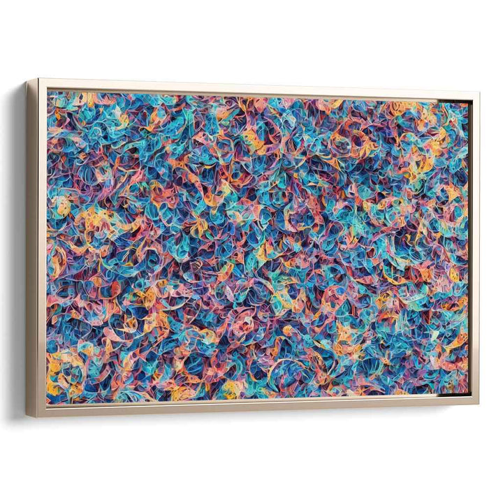 Pastel Cubism Circles #118