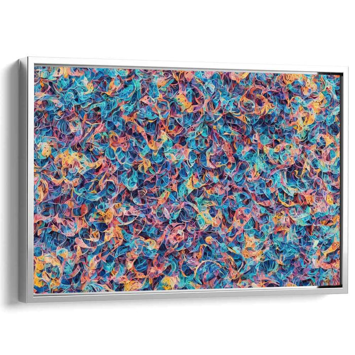 Pastel Cubism Circles #118