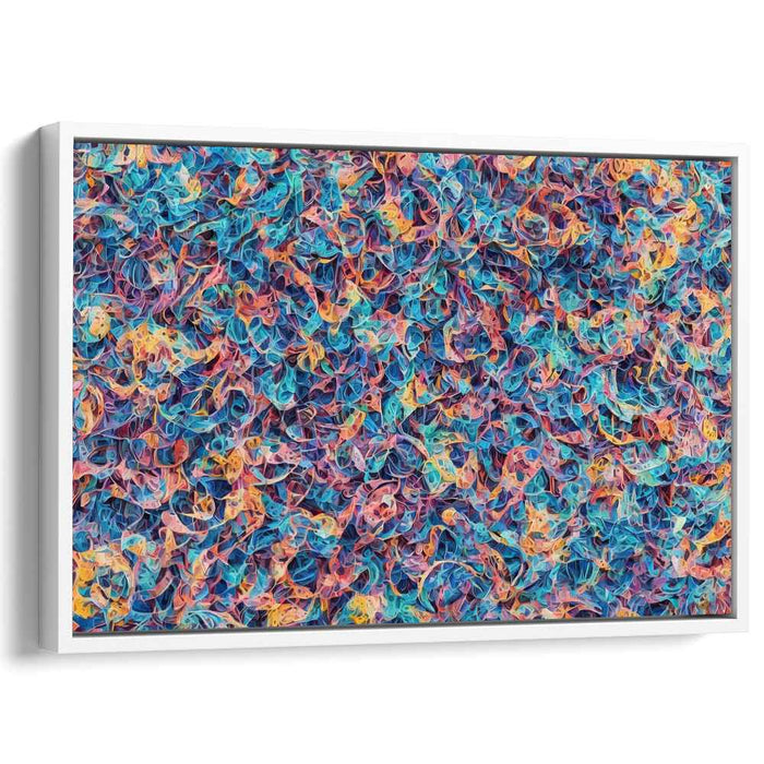 Pastel Cubism Circles #118