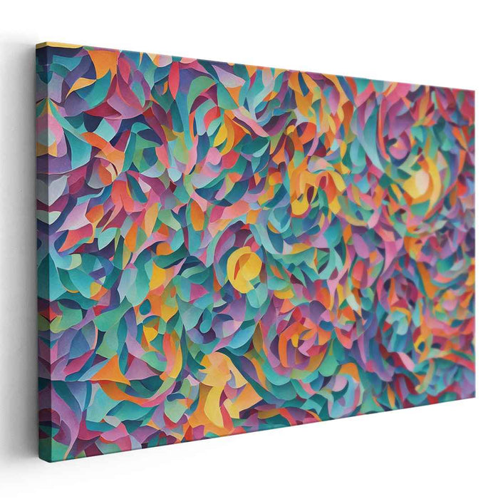 Pastel Cubism Ovals #109