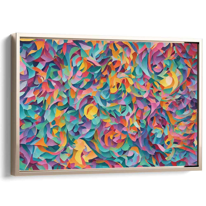 Pastel Cubism Ovals #109