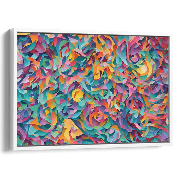 Pastel Cubism Ovals #109