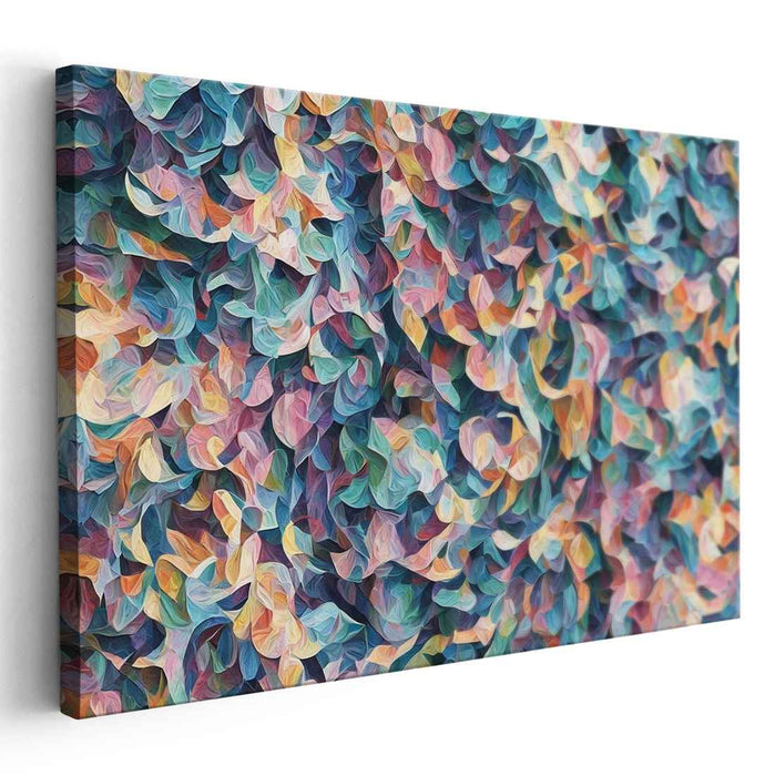 Pastel Cubism Ovals #122