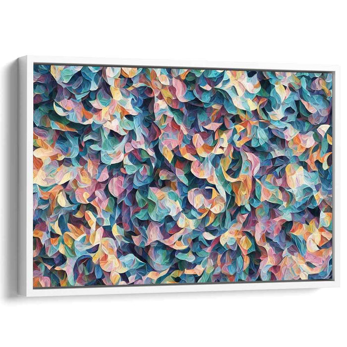 Pastel Cubism Ovals #122