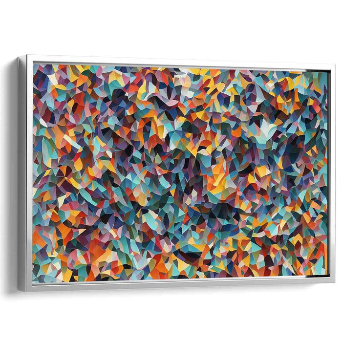 Chromatic Rhythm Fusion: Abstract Geometric Color Dance