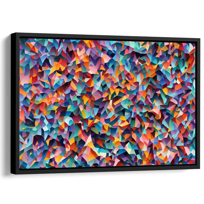 Pastel Cubism Rectangles #109