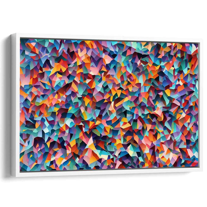 Pastel Cubism Rectangles #109