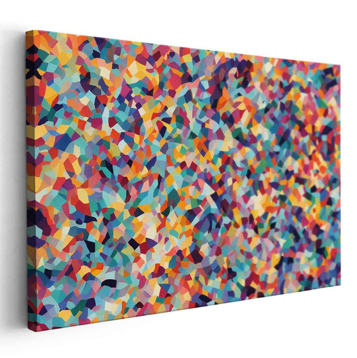 Pastel Cubism Rectangles #113