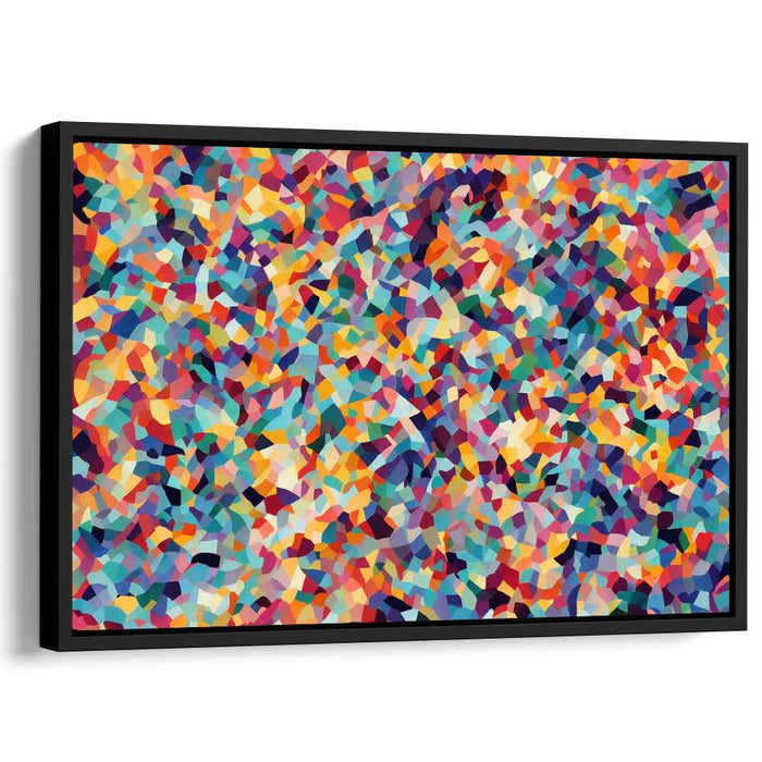 Pastel Cubism Rectangles #113