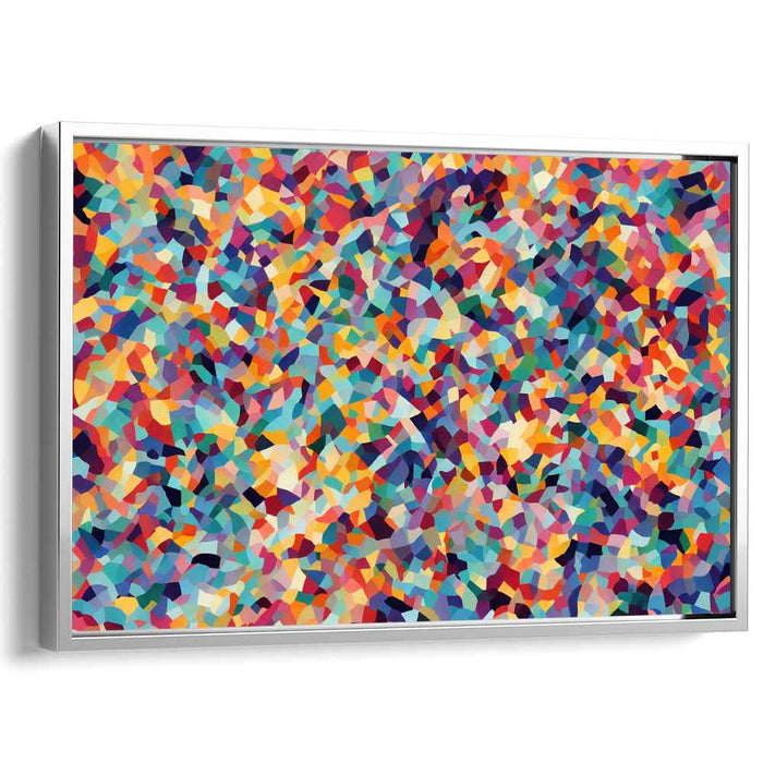 Pastel Cubism Rectangles #113