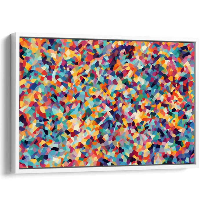 Pastel Cubism Rectangles #113