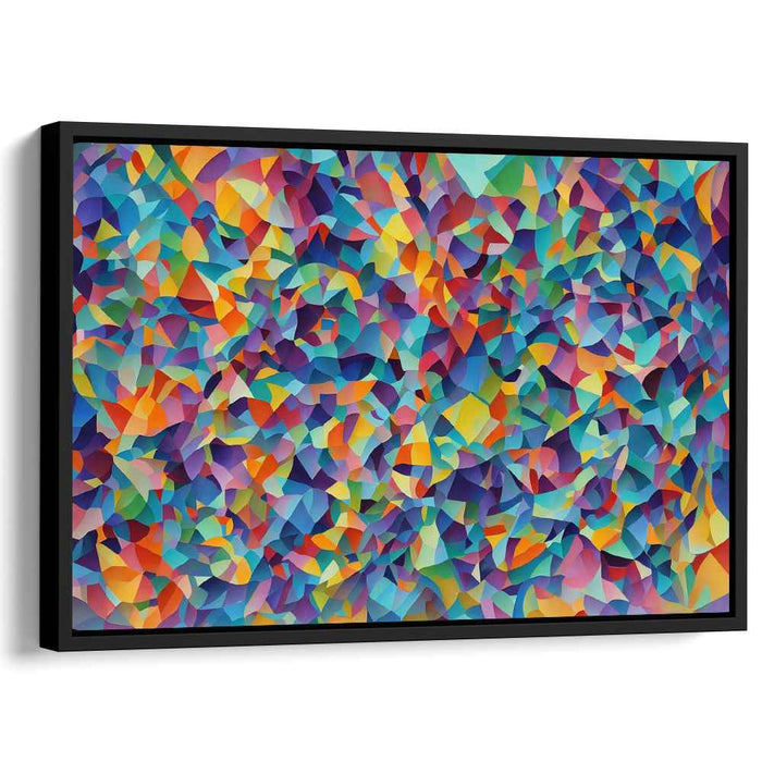 Pastel Cubism Rectangles #120