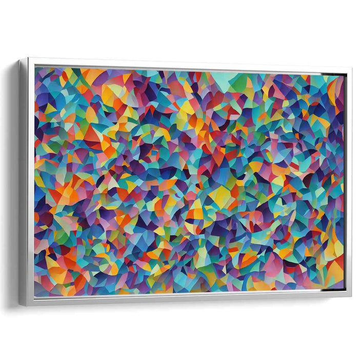 Pastel Cubism Rectangles #120