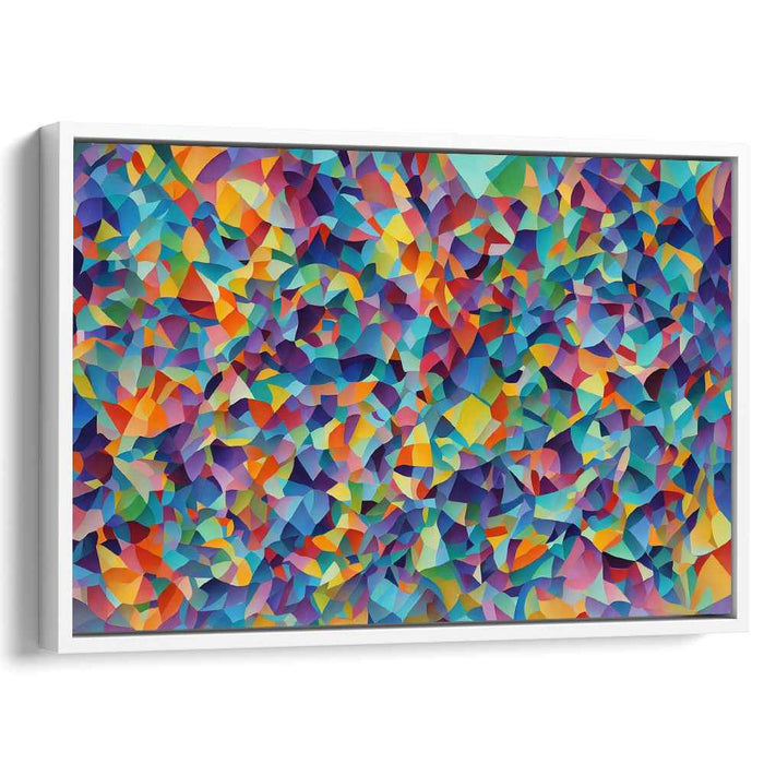 Pastel Cubism Rectangles #120