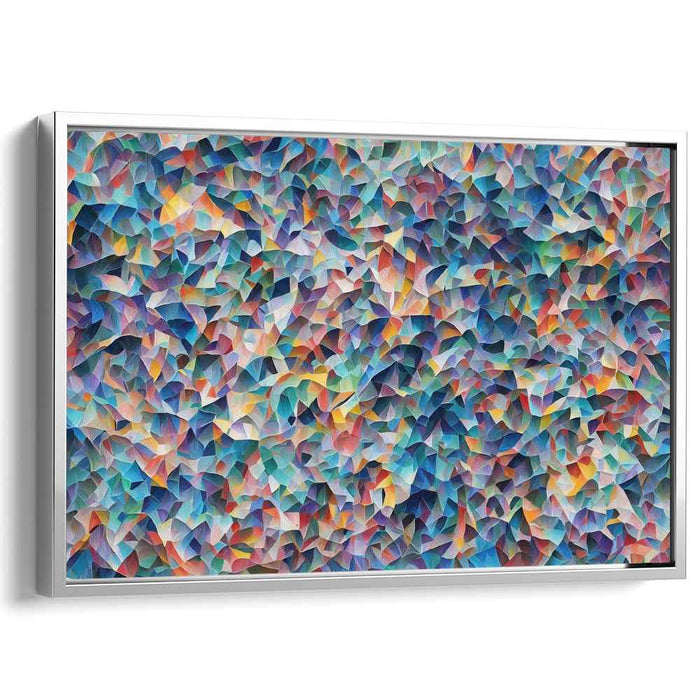 Pastel Cubism Rectangles #122