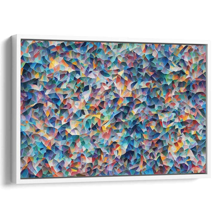 Pastel Cubism Rectangles #122