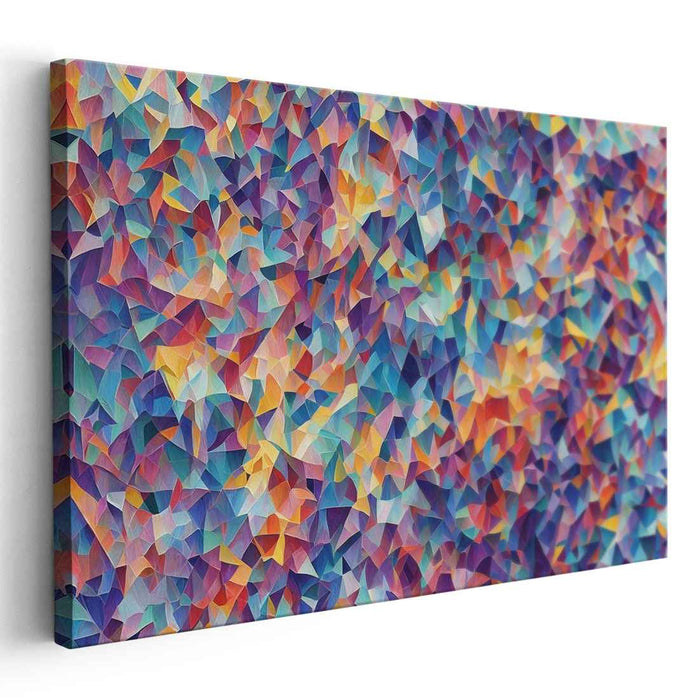 Pastel Cubism Rectangles #134