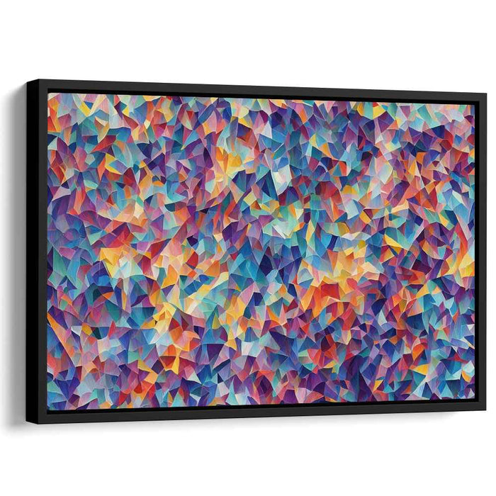 Pastel Cubism Rectangles #134