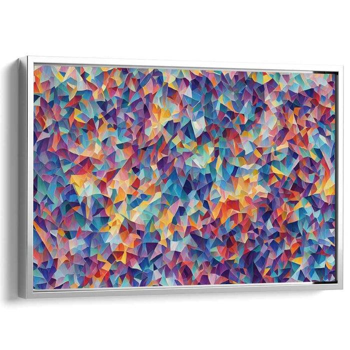 Pastel Cubism Rectangles #134