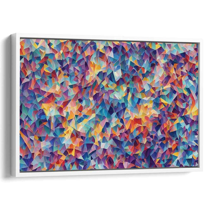 Pastel Cubism Rectangles #134