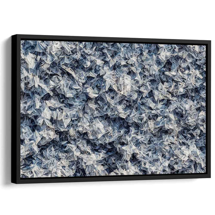 Dimensions Of Shapes In Motion: Abstract Geometric Canvas Art