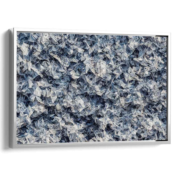 Dimensions Of Shapes In Motion: Abstract Geometric Canvas Art