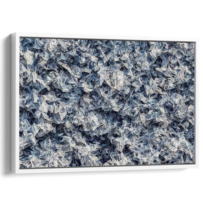 Dimensions Of Shapes In Motion: Abstract Geometric Canvas Art