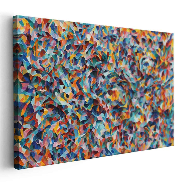 Pastel Cubism Shapes #102