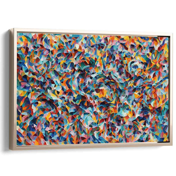 Pastel Cubism Shapes #102