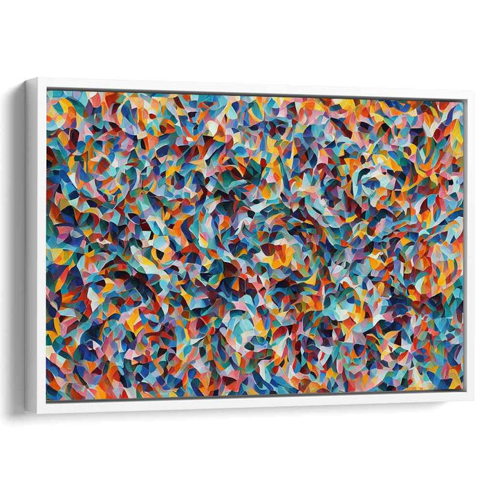 Pastel Cubism Shapes #102