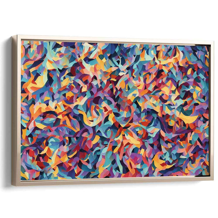 Pastel Cubism Shapes #104