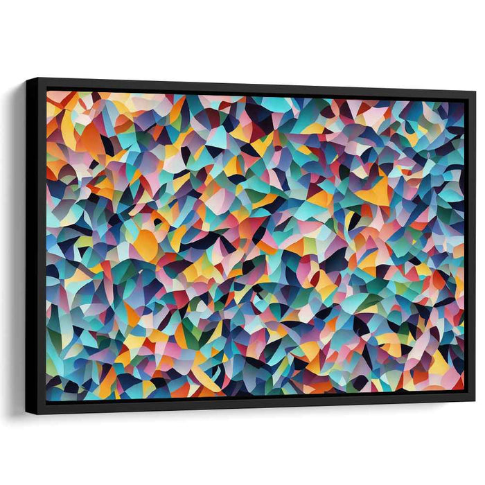 Pastel Cubism Shapes #105