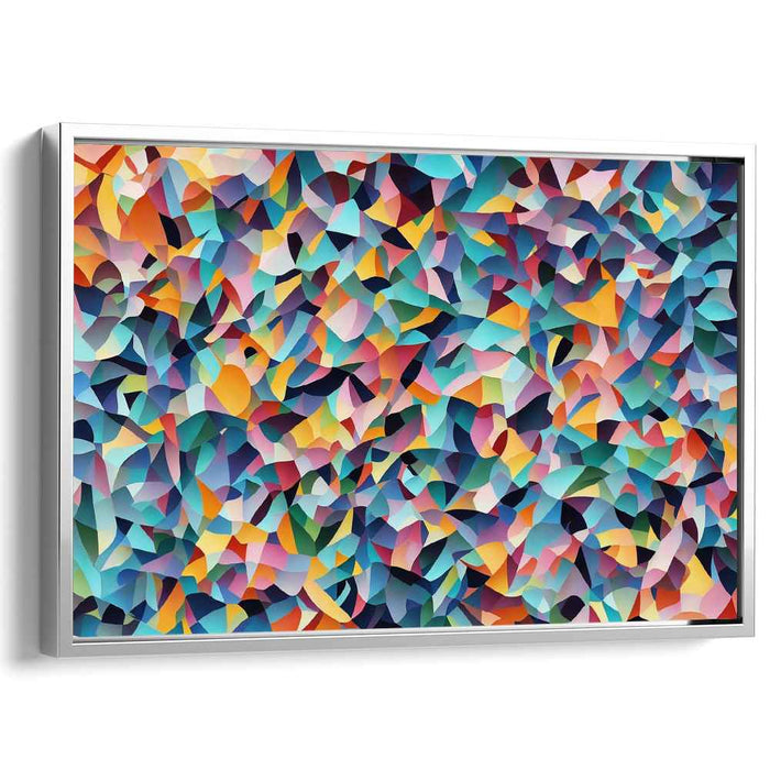 Pastel Cubism Shapes #105