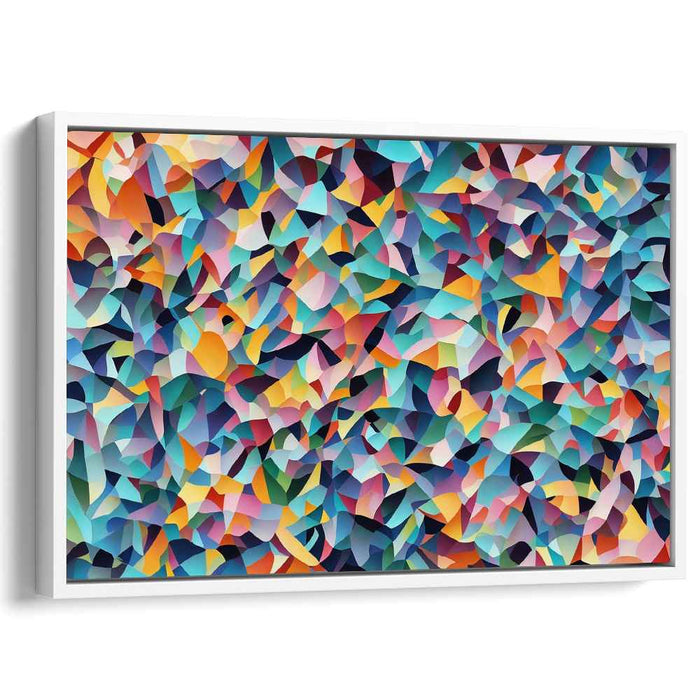 Pastel Cubism Shapes #105