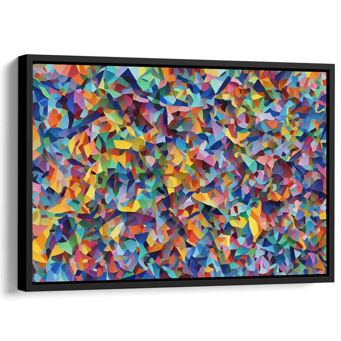 Pastel Cubism Shapes #106