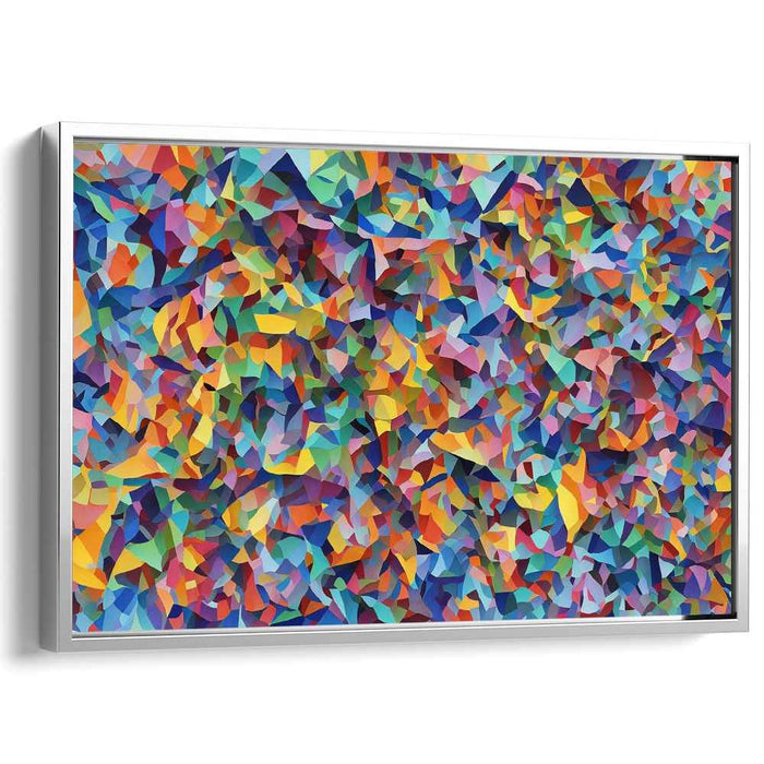 Pastel Cubism Shapes #106