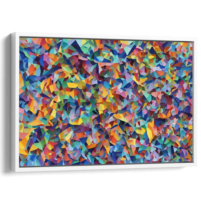 Pastel Cubism Shapes #106