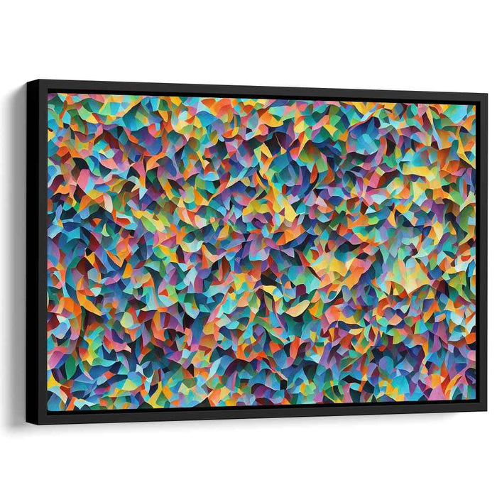 Pastel Cubism Shapes #107