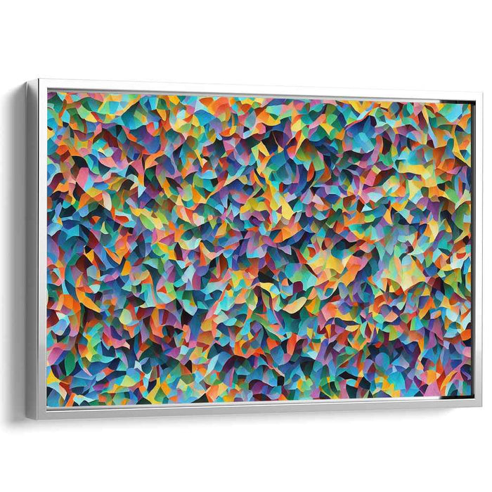 Pastel Cubism Shapes #107