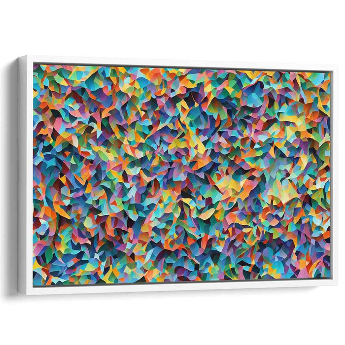 Pastel Cubism Shapes #107