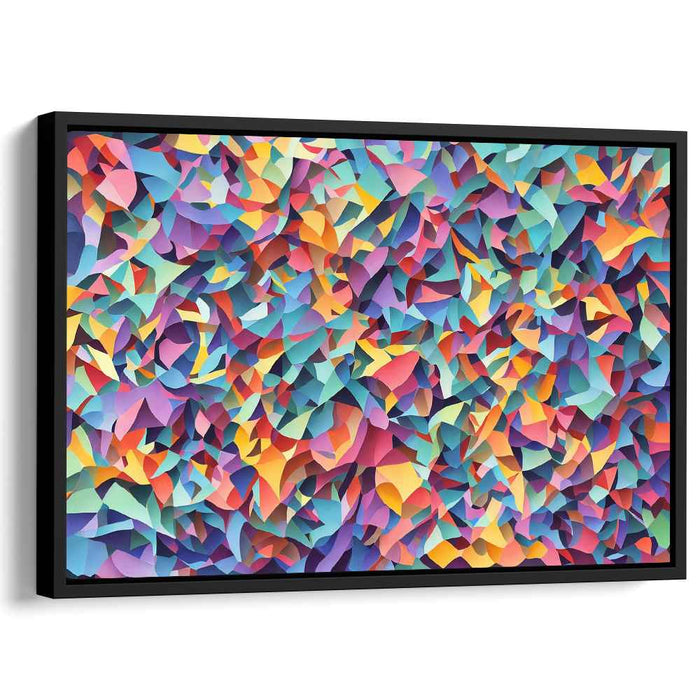 Pastel Cubism Shapes #115