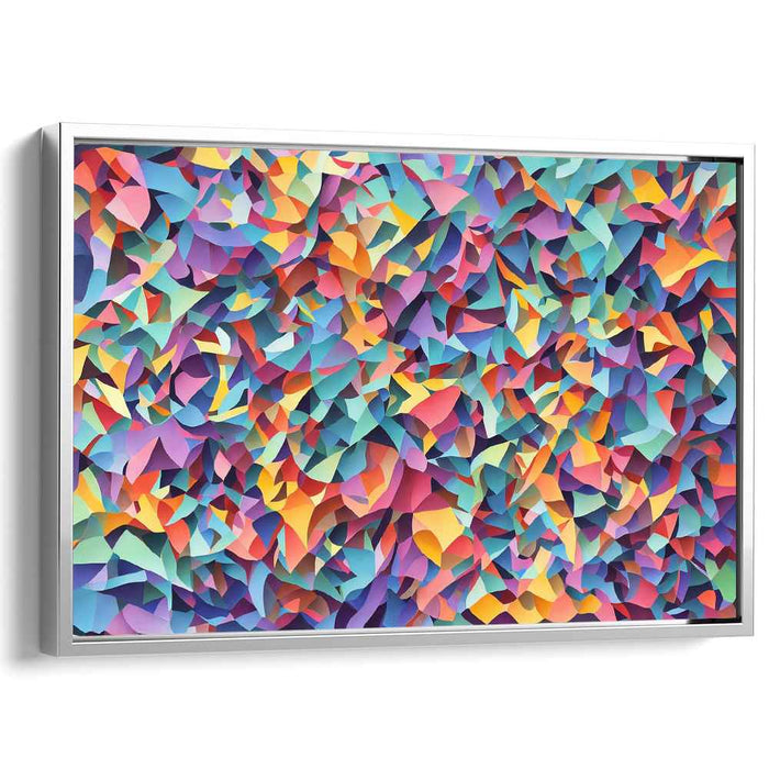 Pastel Cubism Shapes #115