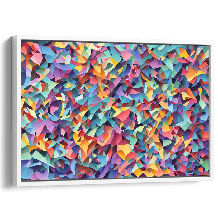 Pastel Cubism Shapes #115