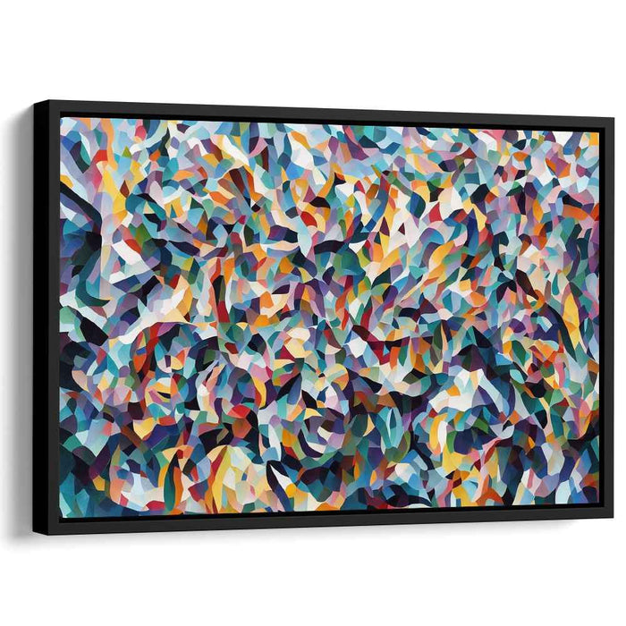 Pastel Cubism Shapes #122